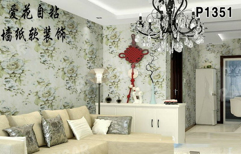 【100m】p1351 白 フラワー 花柄 パターン 壁紙 シール リフォーム 多用途 ウォールステッカー はがせる リメイクシート