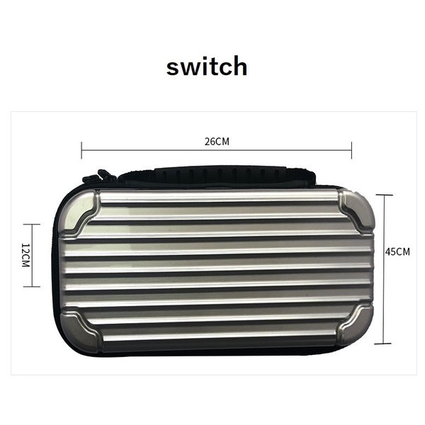 Nintendo Switch 専用 キャリングケース レッド 保護 カートリッジ ホルダー付き スイッチ カバー ケース バッグ アタッシュケース