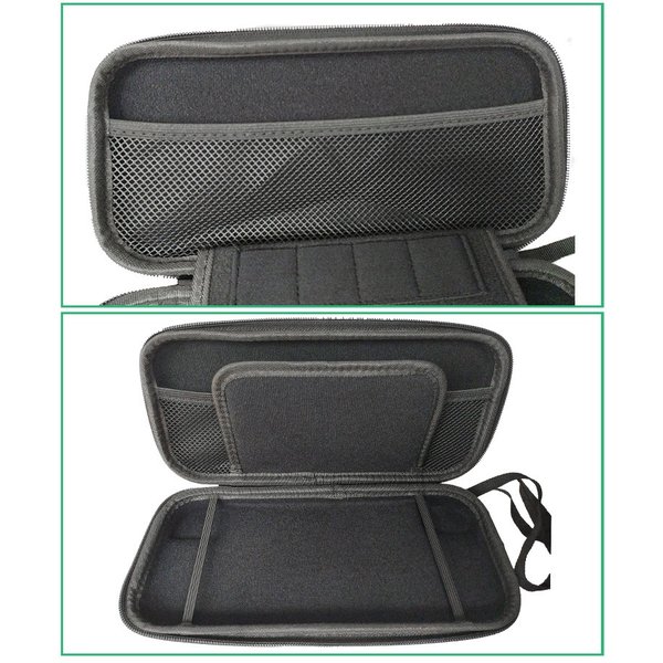 Nintendo Switch キャリングケース 【 グレー 】シンプル 無地 スイッチケース バッグ アタッシュケース