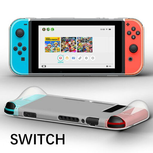 Nintendo Switch 半透明 ソフトシェル 一体型 セミハードケース 保護カバー ケース Nintendo Switch 半透明 ソフトシェル 一体型 セミハードケース 保護カバー ケース