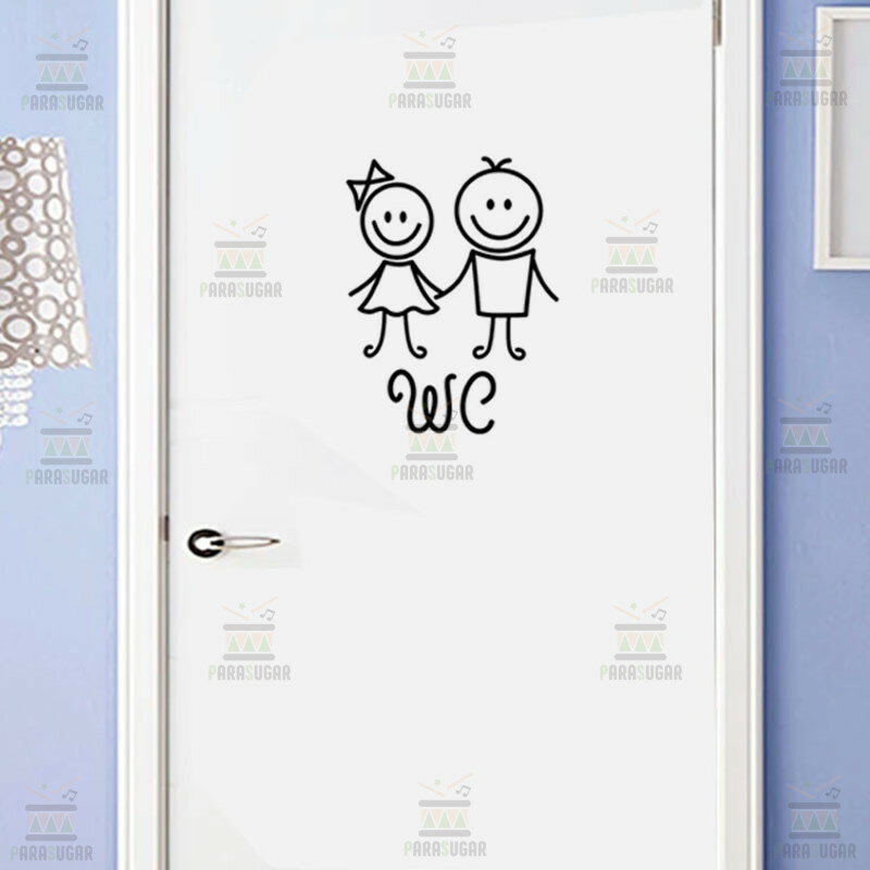 転写ステッカー WC トイレ toilet 転写 シール