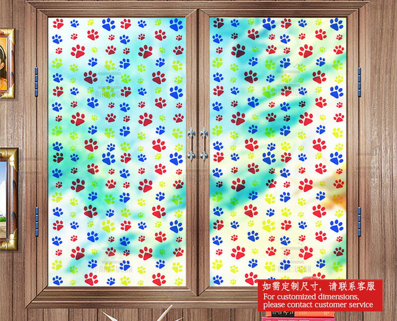 デザイン ガラスフィルム 【 半透明 タイプG-071】 目隠しシート 曇りガラス 飛散防止 プライバシー保..