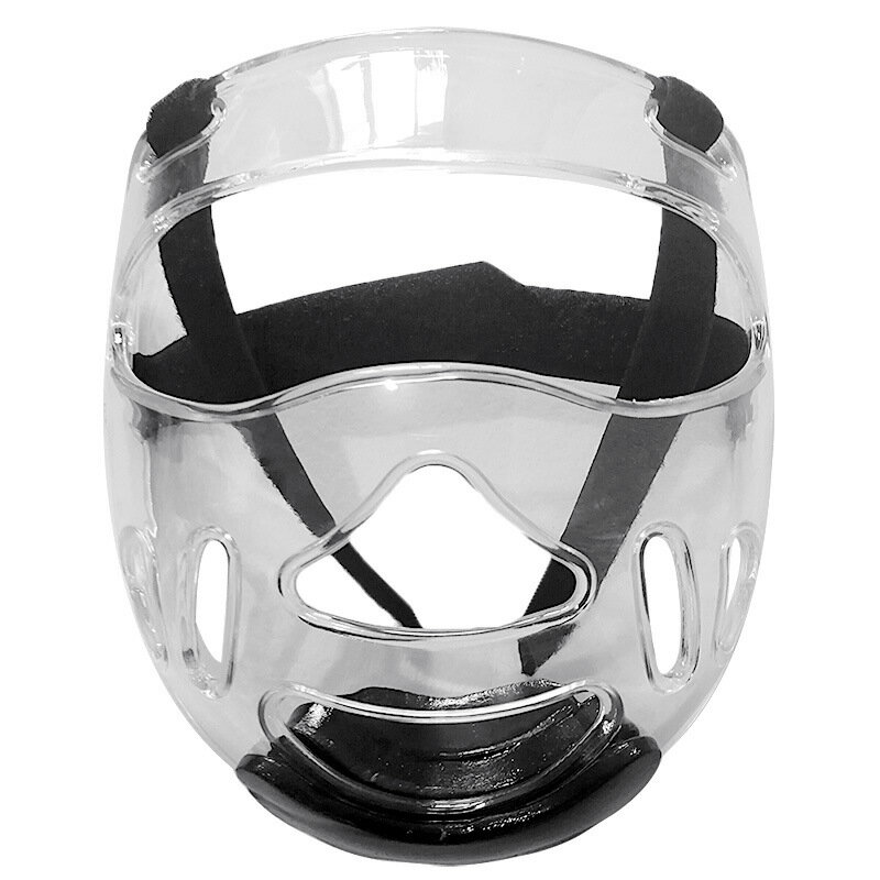ヘッドガード用 顔面保護具 透明 シールド 強化マスク 防具