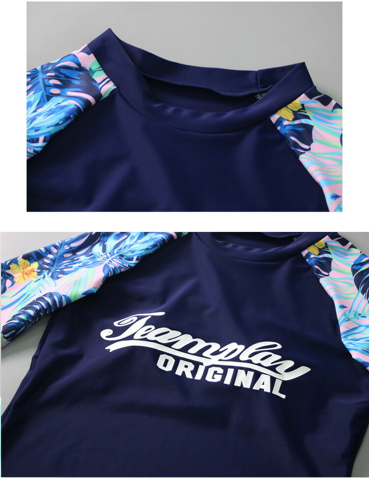 子供用 ラッシュガード セット 水着 ハーフパンツ レギンス セットアップ 男の子 女の子 日焼け防止 長袖