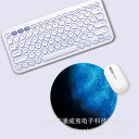 サークル マウスパッド 惑星デザイン54 円型 22cm 滑り止め付 便利アイテム PCグッズ おしゃれ 柄 プレゼント 丸 大理石 花柄 マーブル