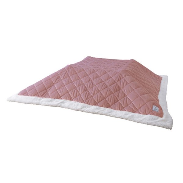 薄掛けコタツ布団 正方形 【ピンク】 ポリエステル [3]