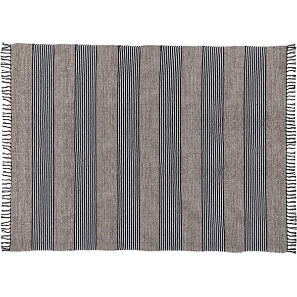 ラグ 【グレー】 コットン