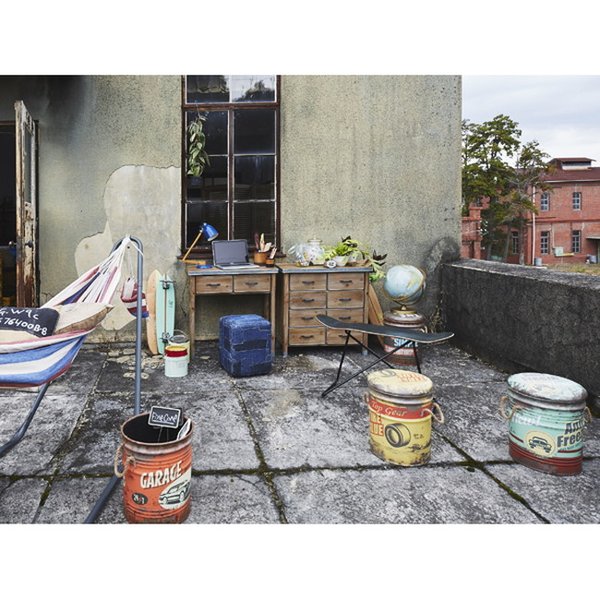 スケートボードテーブル 【ブラック】 スチール(粉体塗装) 積層合板 ラッカー塗装 [3]