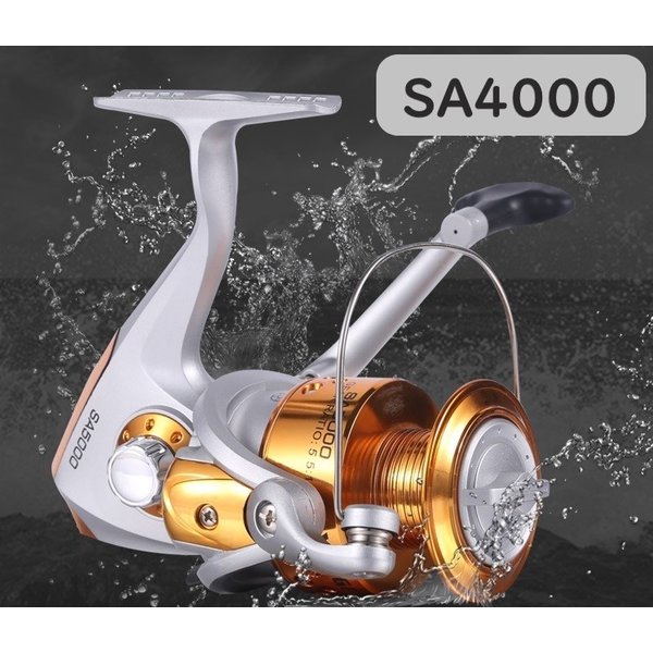 ☆新品☆高性能 スピニングリール SA4000♪ 右巻 左巻 交換可能 ルアー ライトタックル 青物 ヒラメ など
