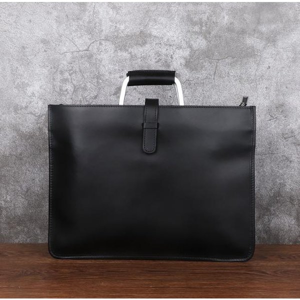 送料コミコミ☆ メンズ 本革 ビジネスバック ブラック/ダークブラウン/ライトブラウン 牛革 ブリーフケース 書類カバン 鞄 オフィス 通勤【n210】