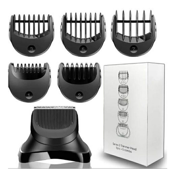 髭トリマーヘッド ブラウン シリーズ 3 電気シェーバーアクセサリーセット ヒゲ ひげ 互換品
