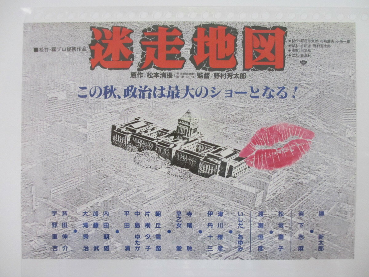 【映画チラシ】迷走地図