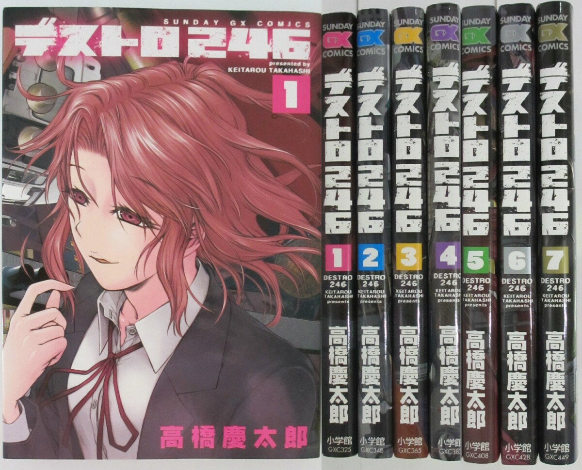 Rakuten - 【中古コミック】デストロ246 全巻セット(1-7巻) 高橋慶太郎