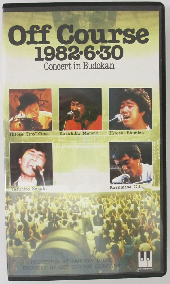 【中古VHS】オフコース 1982.6.30 武道館コンサート