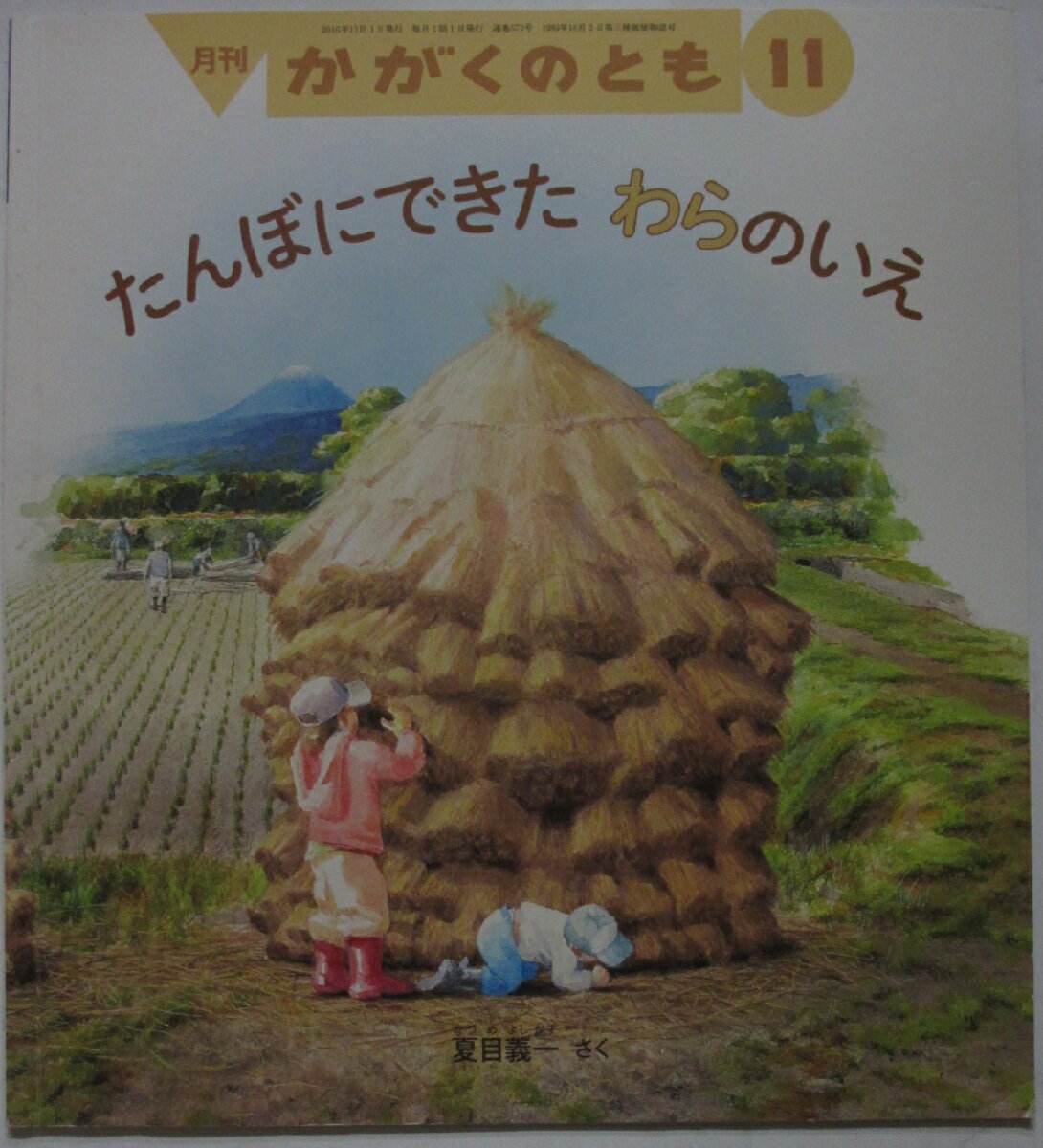 Rakuten - 【中古絵本】たんぼにできた わらのいえ(月刊かがくのとも)夏目義一