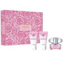 【コフレ】ヴェルサーチ ブライトクリスタル EDT50ml、シャワージェル50ml、ボディローション50ml ヴェルサーチ香水 レディース香水 レディース フレグランス 女性用香水 女性用 女性 妻 娘 彼女 コスメ 誕生日プレゼント プレゼント 贈り物 記念日