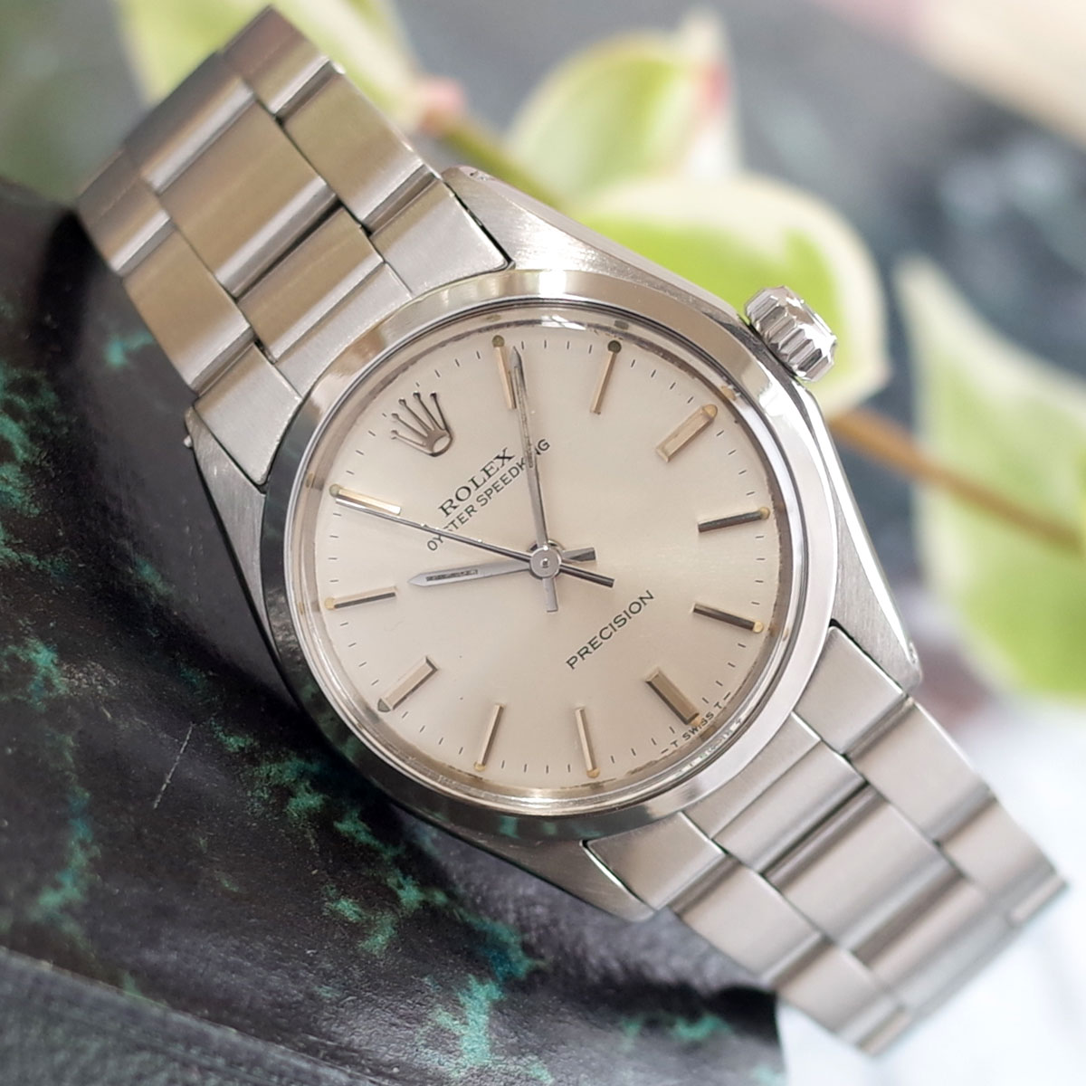 【中古】ロレックス 6430 スピードキング ボーイズ 30mm径 1979年 SS 手巻 CAL.1225 ムクブレス 男女可 腕時計 ROLEX アンティークのサムネイル