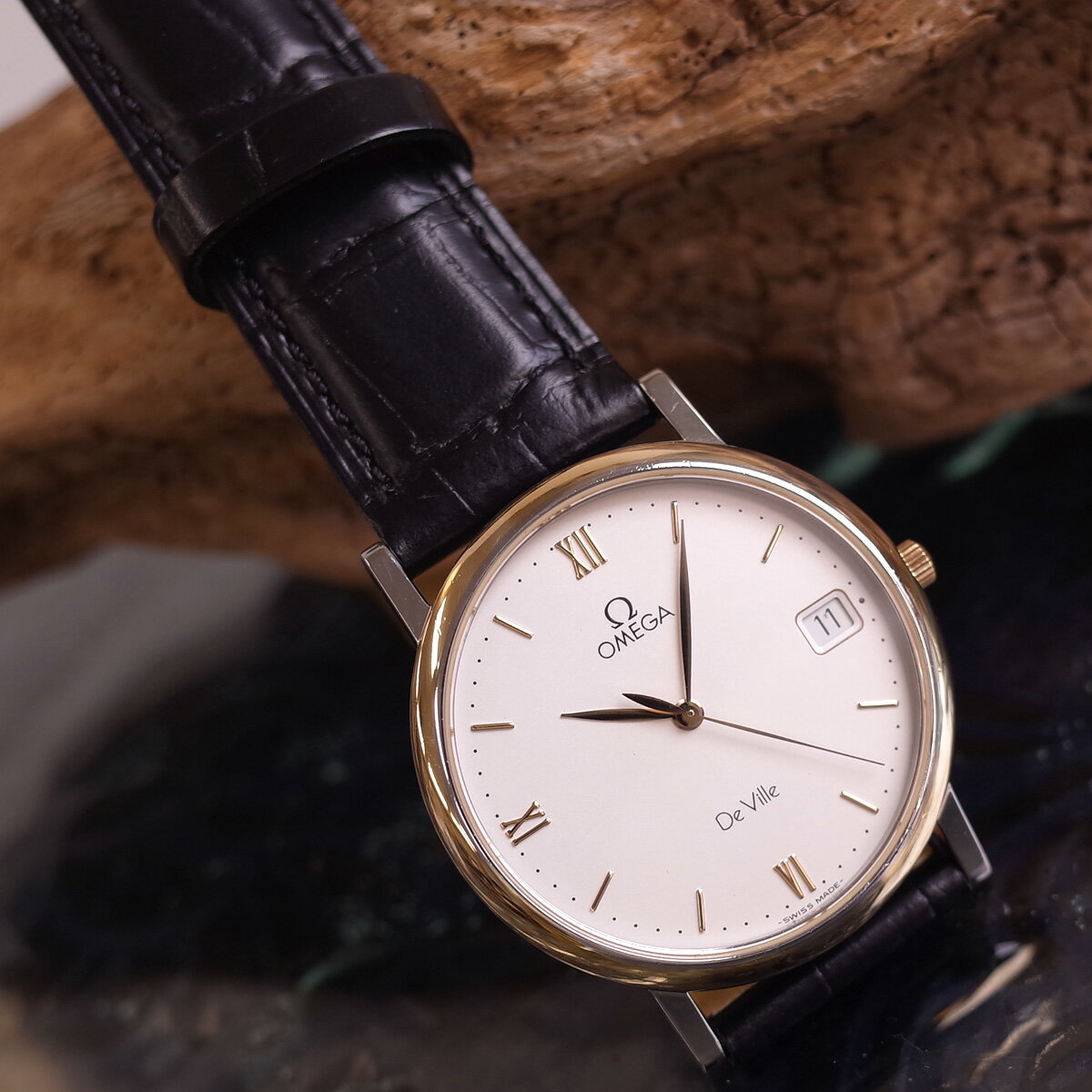 OMEGA de ville デヴィル クォーツ腕時計 楽天市場】オメガ デビル クォーツ 中古(メンズ腕時計|腕時計