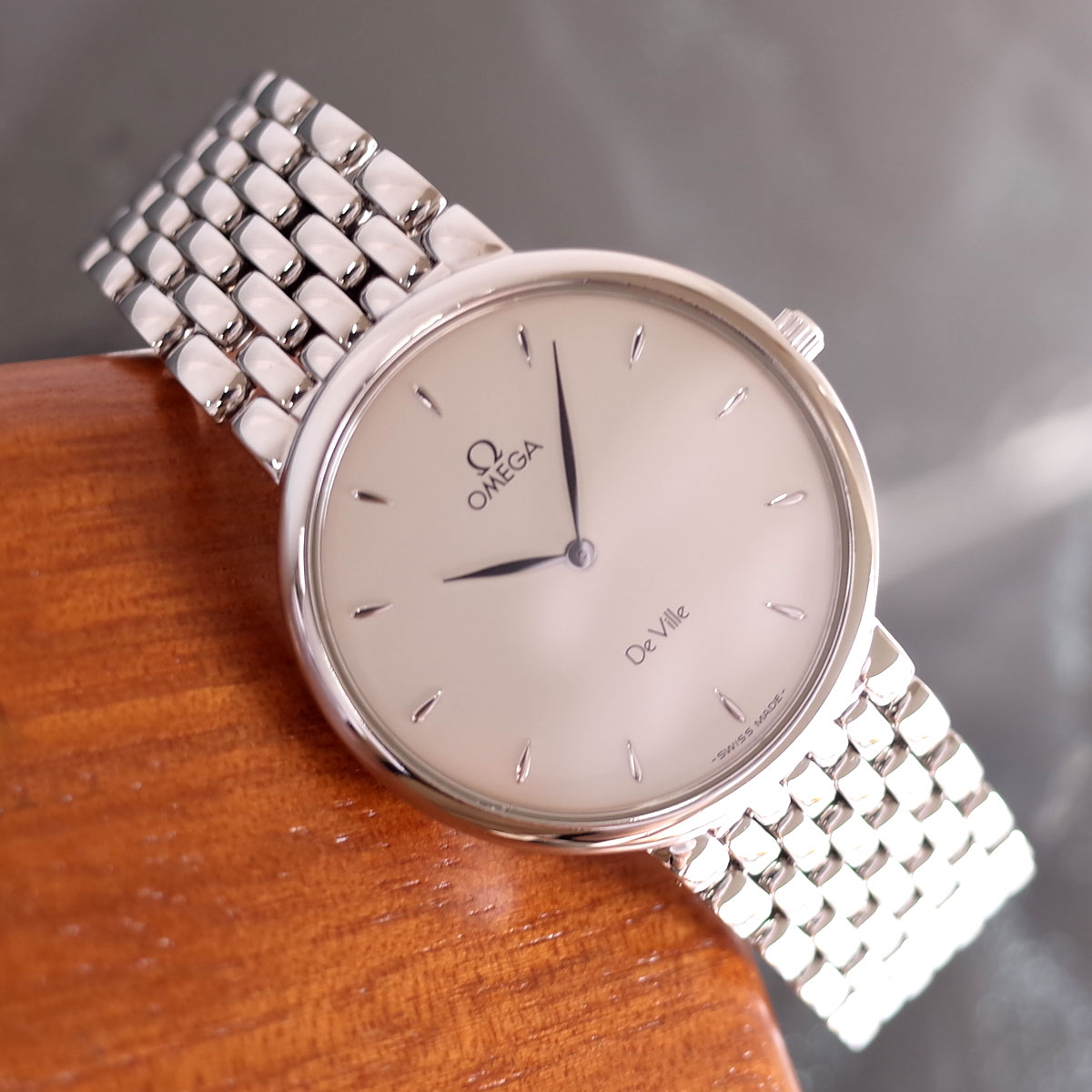 オメガ　デビル　腕時計 OMEGA オメガ デビル 腕時計 ステンレススチール/SSxGP