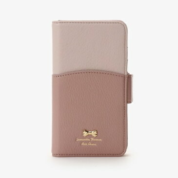サマンサタバサ モバイルケース iPhone8ケースリボンモチーフバイカラー ピンク SamanthaThavasaPetitChoice