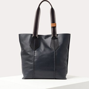 ヴィヴィアンウエストウッド トートバッグ タック メンズトートバッグ ネイビー Vivienne Westwood