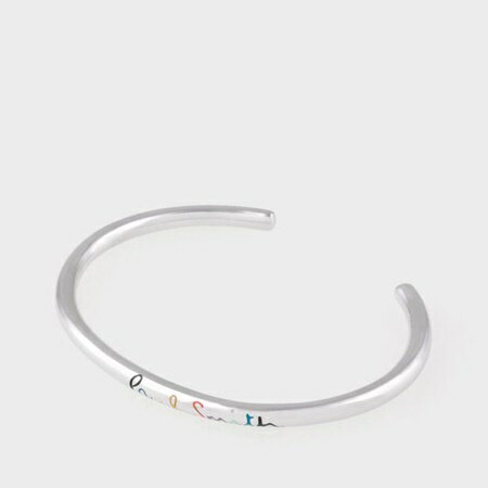 ポールスミスブレスレットラウンドメタルホワイトPaulSmith