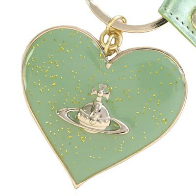 ヴィヴィアンウエストウッド キーリング MIRROR HEART GADGET グリーン Vivienne Westwood