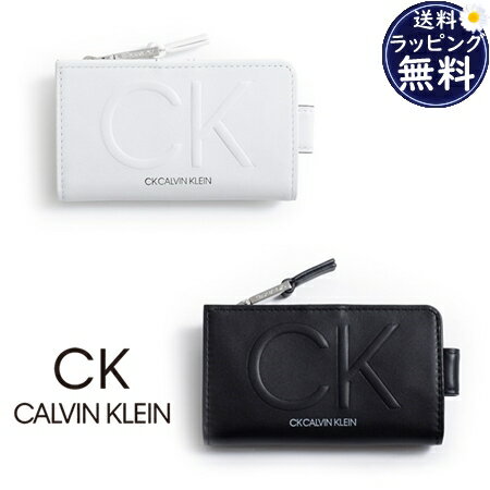 カルバンクライン キーケース（メンズ） 【送料無料】【ラッピング無料】カルバンクライン CalvinKlein キーケース ロゴス 小銭 カードケース兼用キーケース メンズ レディース ブランド 正規品 新品 ギフト プレゼント 人気 おすすめ