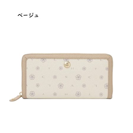 【無料ラッピング】 クレイサス CLATHAS 長財布 ラウンド ミカ レディース ブラン...