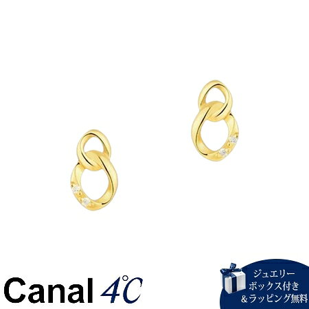 【無料ラッピング】 カナルヨンドシー Canal 4℃ カナル4℃ K18イエローゴールド ピ...