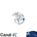 【SALE】【送料無料】【ラッピング無料】カナルヨンドシー Canal 4℃ カナル4℃ シルバー イヤーカフ/片耳用 キュービックジルコニア/シンセティックスピネル/淡水パール