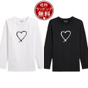 【送料無料】【ラッピング無料】アニエスべー agnes b 長袖Tシャツ サラエボハート Tシャツ メンズ レディース ブランド 正規品 新品 ギフト プレゼン...