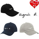 【送料無料】【ラッピング無料】アニエスベー agnes b キャップ 帽子 CASQUETTE ロゴキャップ 綿100% ブランド 正規品 新品 ギフト プレゼ...