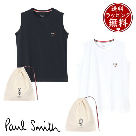 楽天PARIS LOUNGE パリスラウンジ【SALE】【送料無料】【ラッピング無料】ポールスミス Paul Smith Tシャツ ラウンジウェア スワールハート ノースリーブTシャツ メンズ レディース ブランド 正規品 新品 ギフト プレゼント 人気 おすすめ