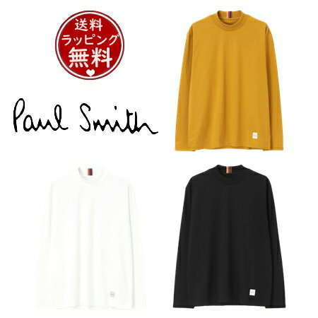 ポールスミス 【送料無料】【ラッピング無料】ポールスミス Paul Smith Tシャツ ストライプタブ モックネック ロングスリーブTシャツ ブランド 正規品 新品 ギフト プレゼント 人気 おすすめ