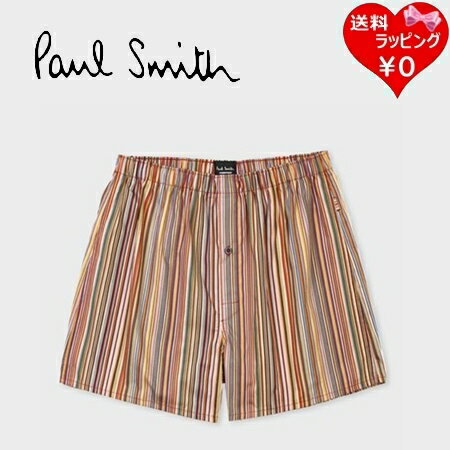 【送料無料】【ラッピング無料】【あす楽】ポールスミス トランクス マルチストライプ レッド Mサイズ Paul Smith ポール スミス メンズ ブランド 正規品 新品 ギフト プレゼント 人気 おすすめ