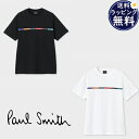 【送料無料】【ラッピング無料】ポールスミス Paul Smith Tシャツ Sports Stripe Bar オーガニックコットン 綿100% ブランド 正規...
