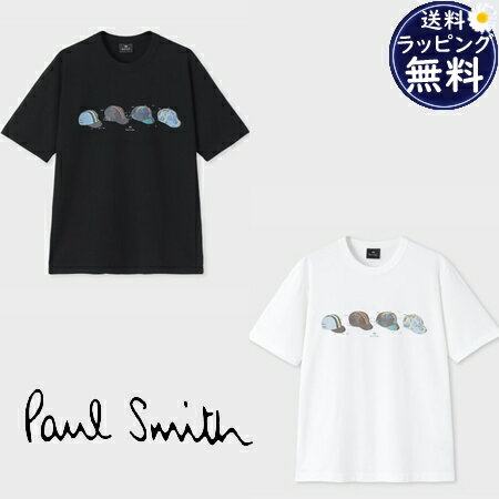 楽天PARIS LOUNGE パリスラウンジ【送料無料】【ラッピング無料】ポールスミス Paul Smith Tシャツ Cycling Caps オーガニックコットン 綿100％ ブランド 正規品 新品 ギフト プレゼント 人気 おすすめ 誕生日 記念日 クリスマス