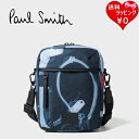 【SALE】【送料無料】【ラッピング無料】ポールスミス Paul Smith ショルダーバッグ オブジェクトプリント ミニショルダーバッグ ネイビー