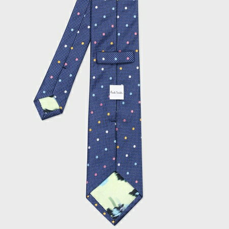 【SALE】【送料無料】【ラッピング無料】ポールスミス Paul Smith ネクタイ パステルドット タイ 日本製 シルク100%