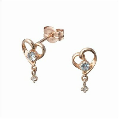 【無料ラッピング】 4℃ ヨンドシー【3月誕生石】K10 ピンクゴールドピアス レディース ブランド 正規品 新品 ギフト プレゼント 人気 おすすめ 誕生日 ...