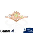 【SALE】【送料無料】【ラッピング無料】カナルヨンドシー Canal 4℃ カナル4℃ Birth Flower 8月誕生花 シルバー リングカフ クォーツ/キュービックジルコニア/ペリドット ブランド 正規品 新品 ギフト プレゼント 人気 おすすめ 誕生日 記念日 クリスマス(4)