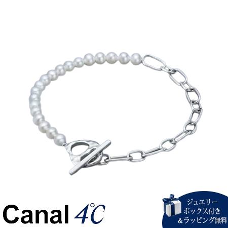 Pearl - 【無料ラッピング】 カナルヨンドシー Canal 4℃ カナル4℃ nem. シルバー ブレスレット 淡水パール ブランド 正規品 新品 ギフト プレゼント 人気 おすすめ 誕生日 記念日 クリスマス 送料無料