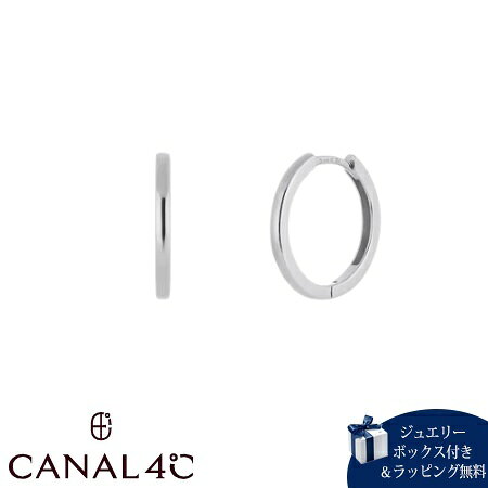 Rakuten - 【無料ラッピング】 カナルヨンドシー Canal 4℃ カナル4℃ ピアス シルバー EARFLOW フープ 定番 シンプル レディース ブランド 正規品 新品 ギフト プレゼント 人気 おすすめ 誕生日 記念日 クリスマス 送料無料