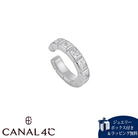乐天商城 - 【無料ラッピング】 カナルヨンドシー Canal 4℃ カナル4℃ イヤーカフ シルバー EARFLOW エタニティ キュービックジルコニア レディース ブランド 正規品 新品 ギフト プレゼント 人気 おすすめ 誕生日 記念日 クリスマス 送料無料