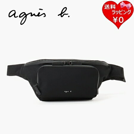 【SALE】アニエスベー agnes b ボディバッグ ウェストポーチ 軽量 ブラック ブランド 正規品 新品 ギフト プレゼント 人気 おすすめ 誕生日 記念日 クリスマス 送料無料 ラッピング無料(4)
