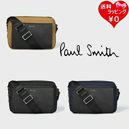 ポールスミス バッグ メンズ 【送料無料】【ラッピング無料】【あす楽】ポールスミス Paul Smith ナイロンブライトストライプトリムショルダーバッグ メンズ レディース ブランド 正規品 新品 ギフト プレゼント 人気 おすすめ