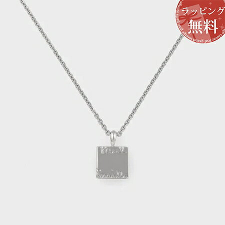 ポールスミス Paul Smith ネックレス サイドカラーブロッキング シルバー