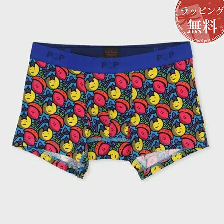 楽天PARIS LOUNGE パリスラウンジ【送料無料】【ラッピング無料】ポールスミス Paul Smith ボクサーパンツ Fruit faces ピンク M メンズ レディース ブランド 正規品 新品 ギフト プレゼント 人気 おすすめ