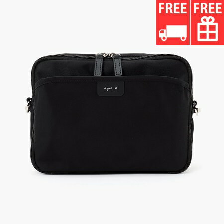 ■説明文アニエスベーのロゴが入ったフロントのレザーパーツがポイントのショルダーバッグ。やわらかく、 3重のPUコーティングにより、同時に非常に高い引裂耐性を備えた420デニールの高密度ナイロン生地を使用。レザーパーツと、ファスナーは同色にし...